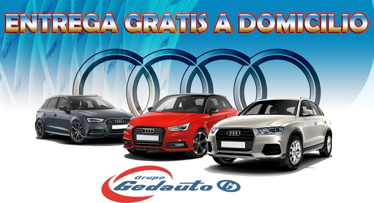 grupogedauto's tweet photo. ESPECIAL ¡¡ FUERA STOCK AUDI OCASIÓN GEDAUTO ¡¡ 
Liquidamos todos los AUDI’s con entrega inmediata, y se lo llevamos a la puerta de su domicilio GRATIS. *Oferta Excepcional durante enero en vehículos financiados y entrega en península. 
VER OFERTAS  https://t.co/uYo5llu46Q https://t.co/n3Wh4t6EX1