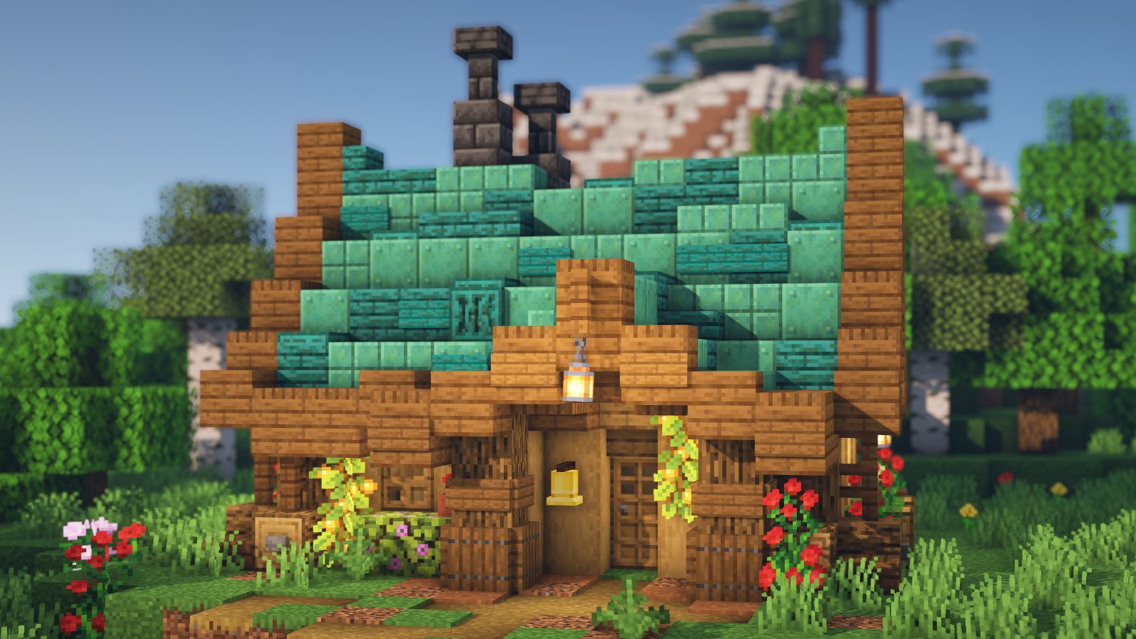 DevilMC 🍥 on X: “A cozy fantasy survival house in Minecraft 1.18 