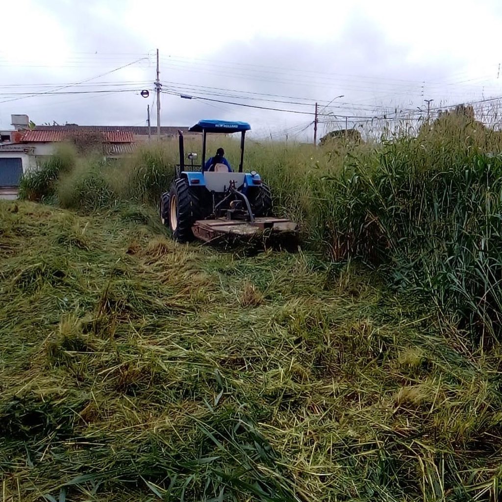 MaxMenezes's tweet photo. PREFEITURA EM AÇÃO! ✅🚜
Seguimos com o trabalho de roçagem nos bairros que estão participando do mutirão nesta semana. Limpeza de lotes e ruas no Itapuã. Vamos juntos!
#maxmenezes #prefeituraemação #aparecidadegoiânia #limpezaurbana https://t.co/2eY18yNchH