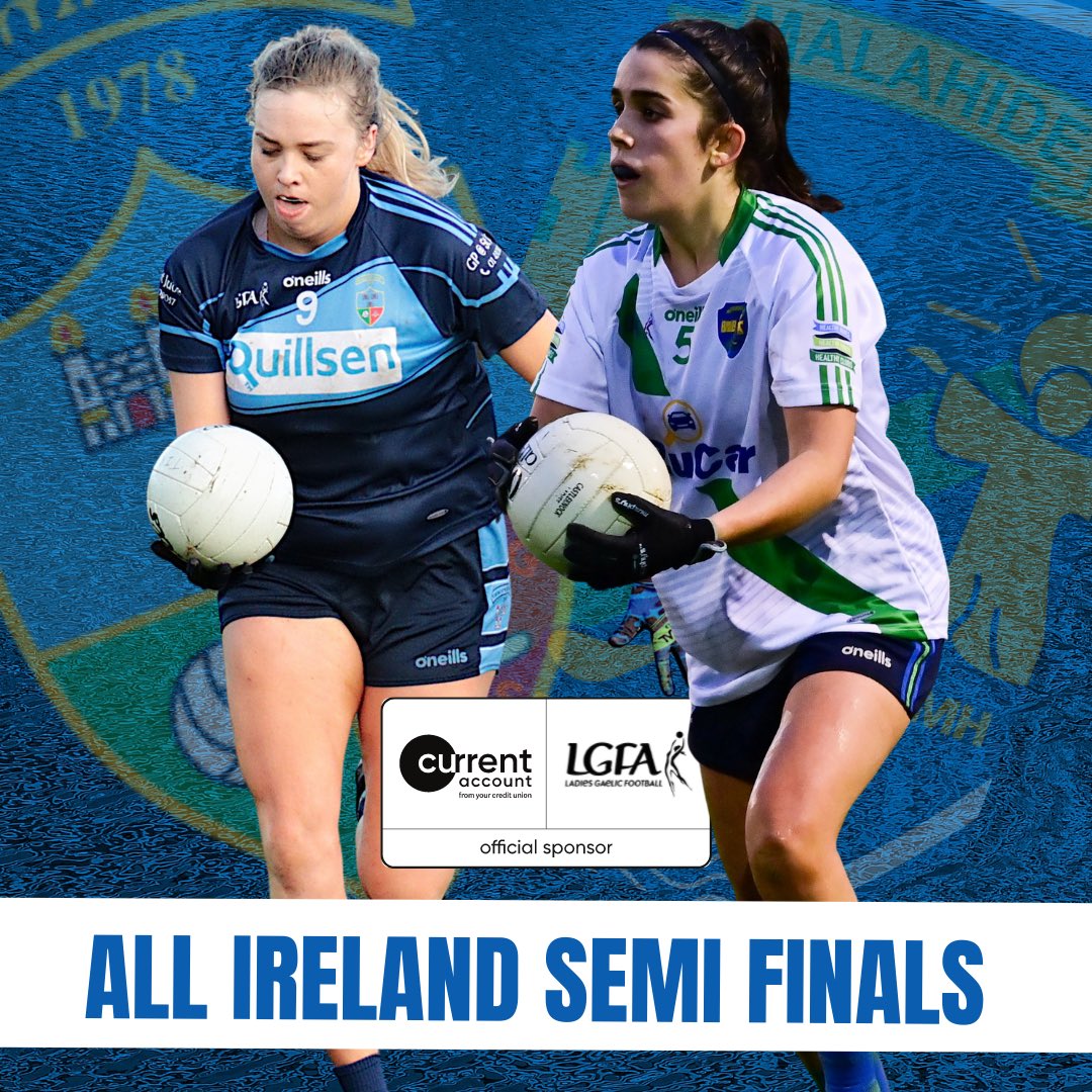 dublinladiesg's tweet image. BOTH venues now confirmed for Club All Ireland Semi Finals, Jan 23rd

IFC @OfficialSylsGAA vs Kinawley, Gaffney Park, Malahide

JFC @clgnaomhjude vs Carrickmacross, @StMargarets_GAA 

Both games throw in at 1pm 

#CurrentAccount #DublinLGFA