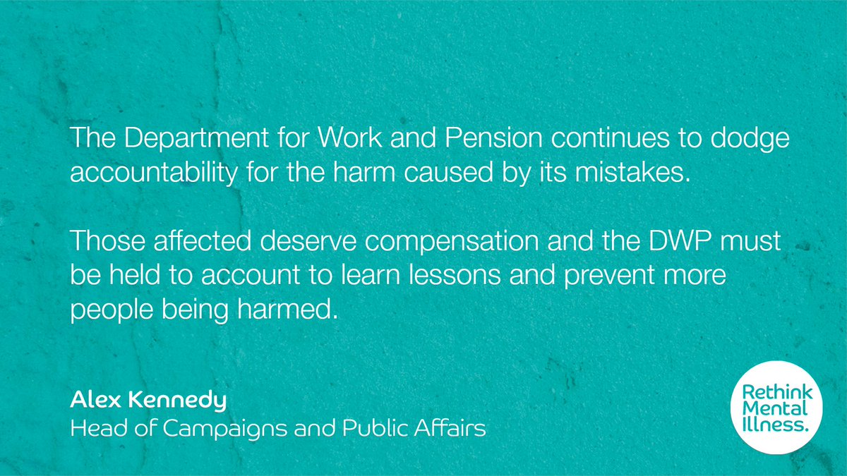 🚨BREAKING NEWS🚨 118,000 people have been denied compensation after a serious DWP error. Read our statement in full 👉 bit.ly/3qkZ90n
