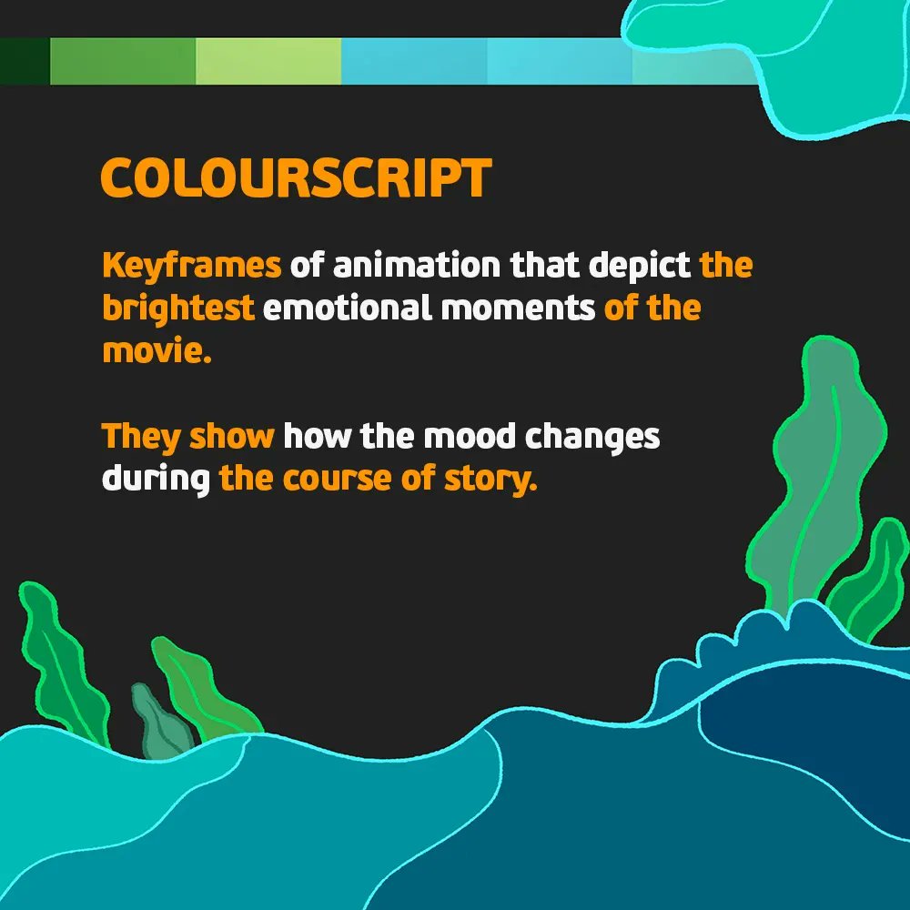 AnimClubSchool's tweet photo. You’ve probably heard a lot about #colourscript already, so let's repeat with an example from the recent movie #Luca! 🌊
#conceptart #3danimation #animation #cgart #cg #visdev #visualdevelopment #disney #3d #3dartist #art #artwork #sketchbook #characterdesign #storytelling https://t.co/WV9ryZtn5g