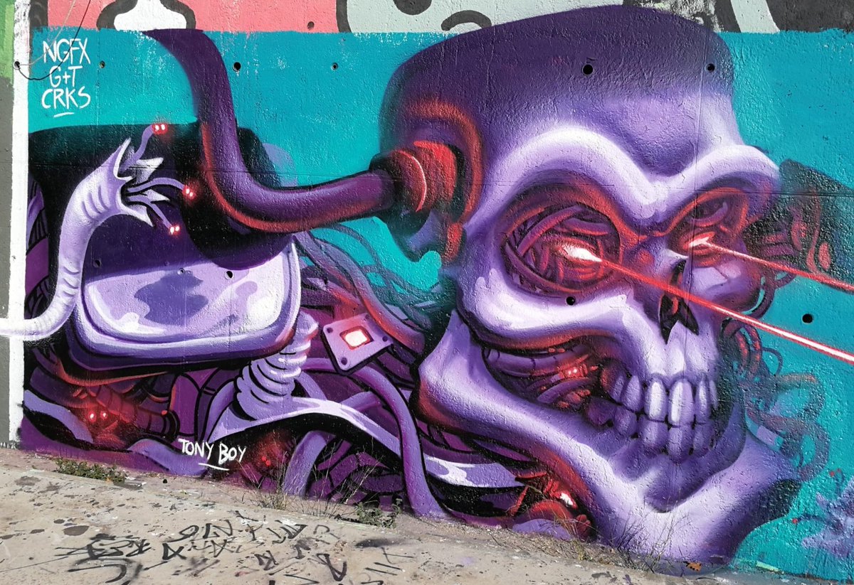 #graffiti #hiphop #spraypaint #tonyboy #barcelonastreetart