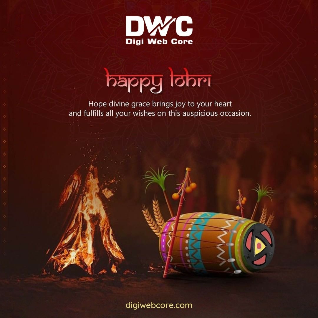 digiwebcore's tweet image. May this festive occasion of #Lohri bring along prosperity and happiness into your lives.
#digiwebcore #wishes