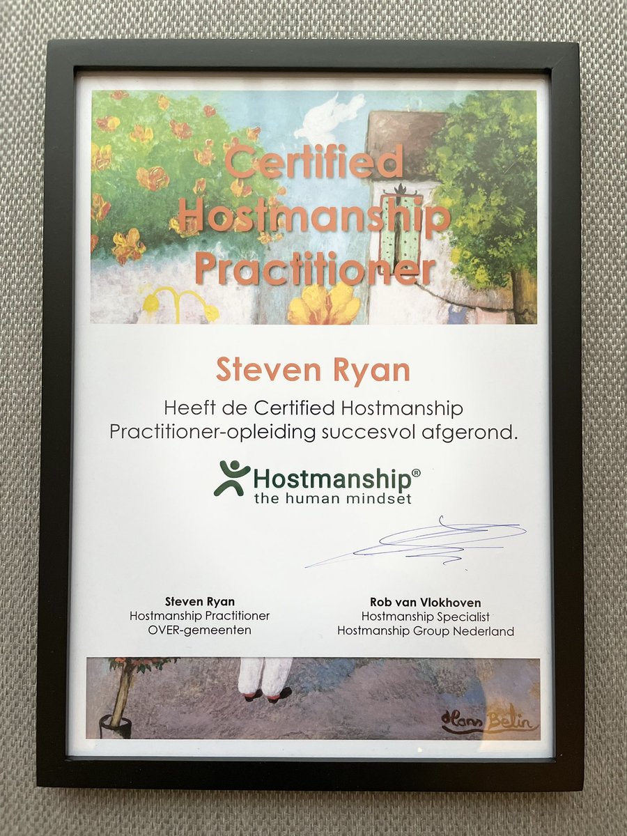 Als afsluiting voor mijn opleiding heb ik gisteren heb ik een pitch moeten geven over wat Hostmanship voor mij betekent en wat ik samen met mijn collega’s ga doen om de dienstverlening van <a href="/OVERwormerland/">Gemeente Wormerland</a> <a href="/OVERoostzaan/">Gemeente Oostzaan</a> nog toegankelijker te maken. Ik kijk terug op een mooie reis!