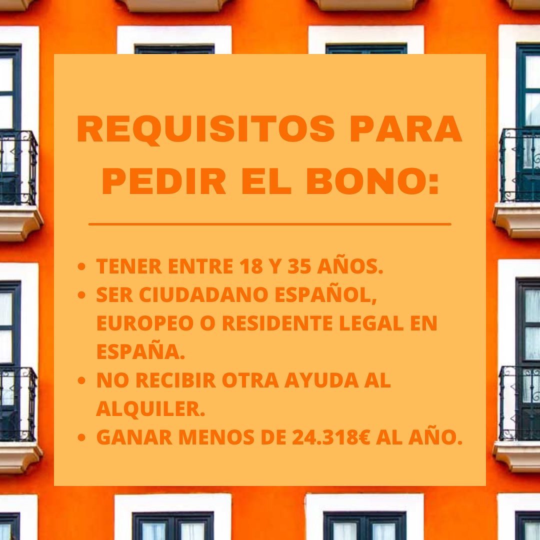 JSLorca's tweet image. ¿Sabes ya cómo funcionará el Bono Joven del alquiler?🏢
Aquí te dejamos estas diapositivas para que conozcas mejor los requisitos que harán falta para solicitarlo. Si tienes alguna duda, ¡No dudes en preguntarnos!
#JuventudesSocialistasdeLorca ✊🌹