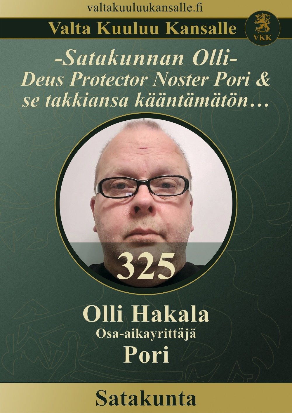 325 - Olli Hakala - Pori - VKK