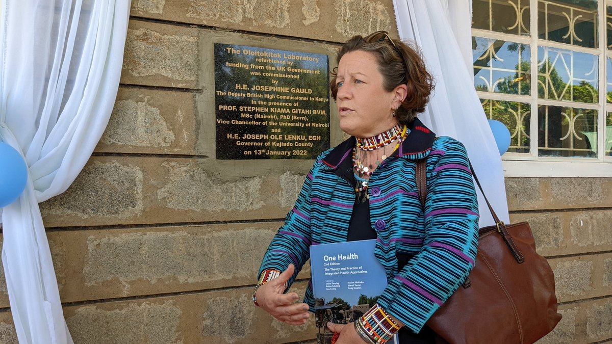 HORN (@onehealthhorn) on Twitter photo The UK Deputy High Commissioner, Her Excellency <a href="/JosephineGauld/">Josephine Gauld</a> <a href="/UKinKenya/">UK in Kenya π¬π§π°πͺ</a> officially opens the #Oloitoktok laboratory for #OneHealth research, a lab that will 'contribute to evidence based decision making in One Health' <a href="/UKRI_News/">UK Research and Innovation</a> <a href="/BBSRC/">Biotechnology and Biological Sciences Research</a> <a href="/GCRF/">Global Challenges Research Fund (GCRF)</a>
<a href="/livuninews/">University of Liverpool News</a> <a href="/ILRI/">ILRI.org</a> <a href="/uonbi/">University of Nairobi</a> The UK Deputy High Commissioner, Her Excellency <a href="/JosephineGauld/">Josephine Gauld</a> <a href="/UKinKenya/">UK in Kenya π¬π§π°πͺ</a> officially opens the #Oloitoktok laboratory for #OneHealth research, a lab that will 'contribute to evidence based decision making in One Health' <a href="/UKRI_News/">UK Research and Innovation</a> <a href="/BBSRC/">Biotechnology and Biological Sciences Research</a> <a href="/GCRF/">Global Challenges Research Fund (GCRF)</a>
<a href="/livuninews/">University of Liverpool News</a> <a href="/ILRI/">ILRI.org</a> <a href="/uonbi/">University of Nairobi</a>