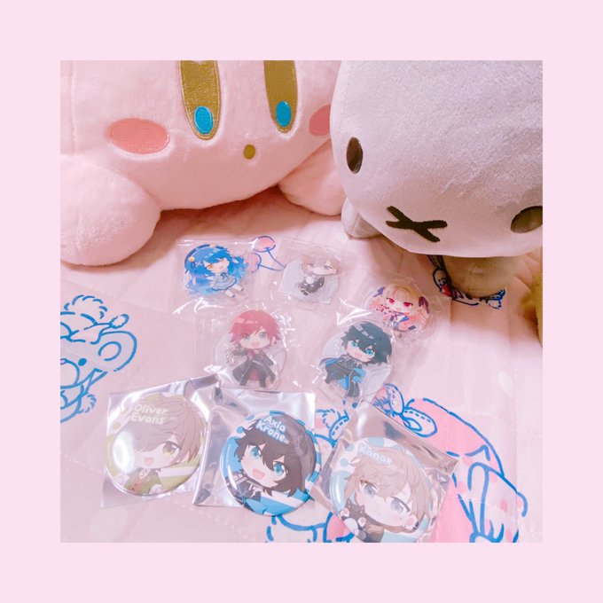 かわゆなにじぷち達が届いた.  ̫ .𖤐'- 