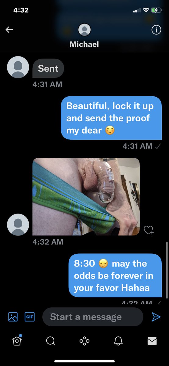 GoddessLydia66's tweet photo. RT CHASITY GAME😭 it’s been awhile. Every interaction = a day added and every GIF of Anna kedricks is a extra WEEK. 8:30 game ends. Let’s lock him up for good ladies 😂 #rtgame #chasity #chasitycage https://t.co/aYliexH6bb