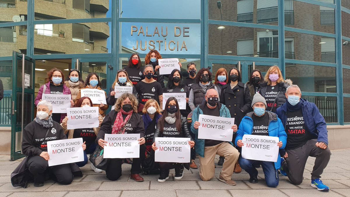 🔴🔴 Continúa la Campaña de Acoso y Persecución a cargo de <a href="/IIPPGob/">Instituciones Penitenciarias</a> <a href="/interiorgob/">Ministerio del Interior</a>

👉🏼 Ntra compañera Montse es citada hoy a declarar al juzgado de Picassent…
CASI TRES AÑOS DESPUES de abrirle expediente‼️ 

Demostramos de nuevo, que en #TAMPM NADIE CAMINA SOLO

#TodosSomosMontse