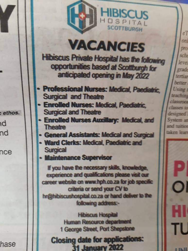 Job vacancies ‼️ 
Please share 🙌❤