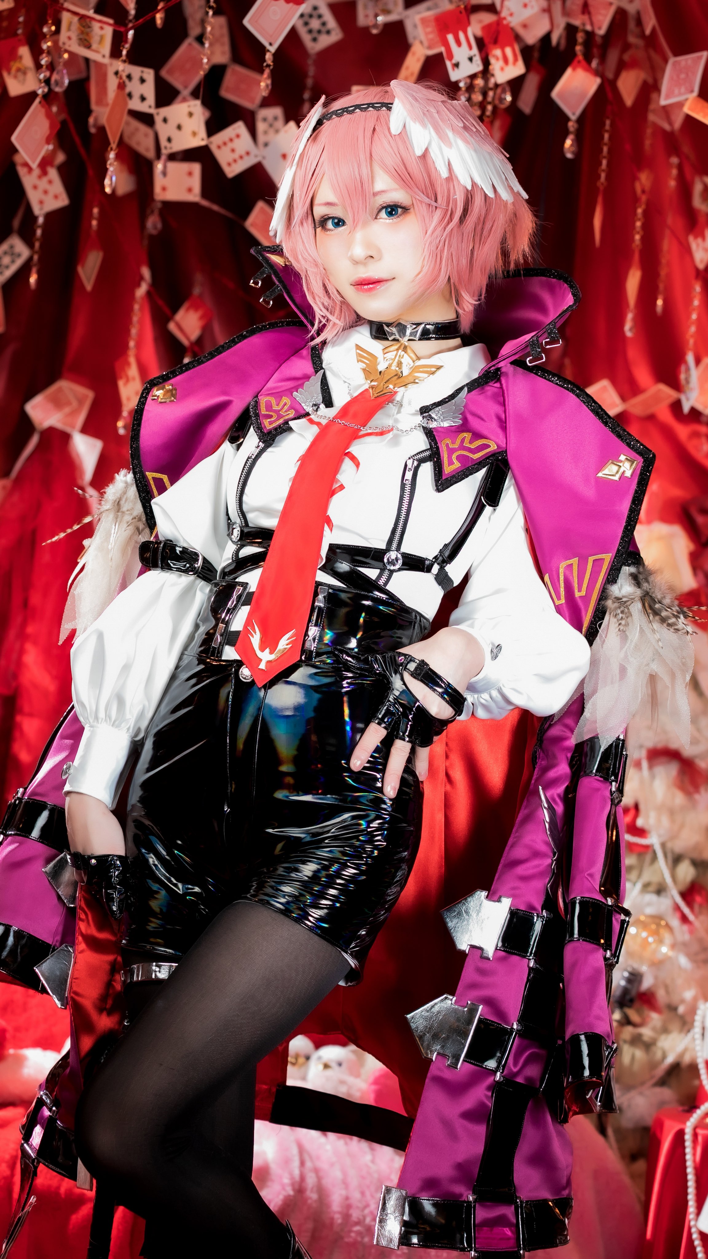 鷹嶺ルイ コスプレ XL 衣装ウイッグ フルセット