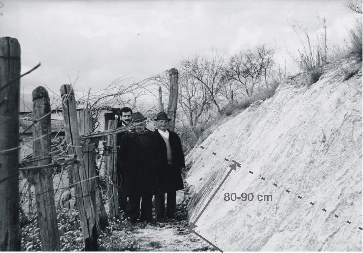 GingerFault's tweet photo. #OTD in 1915 the Fucino basin (Central Italy) was struck by an earthquake which caused extensive surface faulting (ESI epicentral intensity X). A generation – or maybe 3 – of Italian paleoseismologists was trained here @alemariamichett @PBurrato @guerrieri291 https://t.co/1X6w3s0DuJ