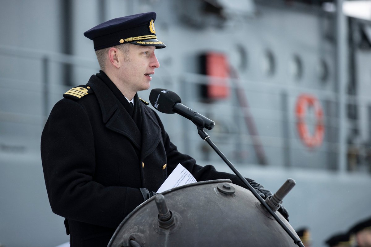 EST Navy Officer CDR Ott Laanemets was assigned as the new commander of <a href="/SNMCMG1/">SNMCMG1</a>. Estonia has contributed to #NATO Mine Countermeasures Group One with staff vessels, minehunters and a commander and staff since 2005. #WeAreNATO