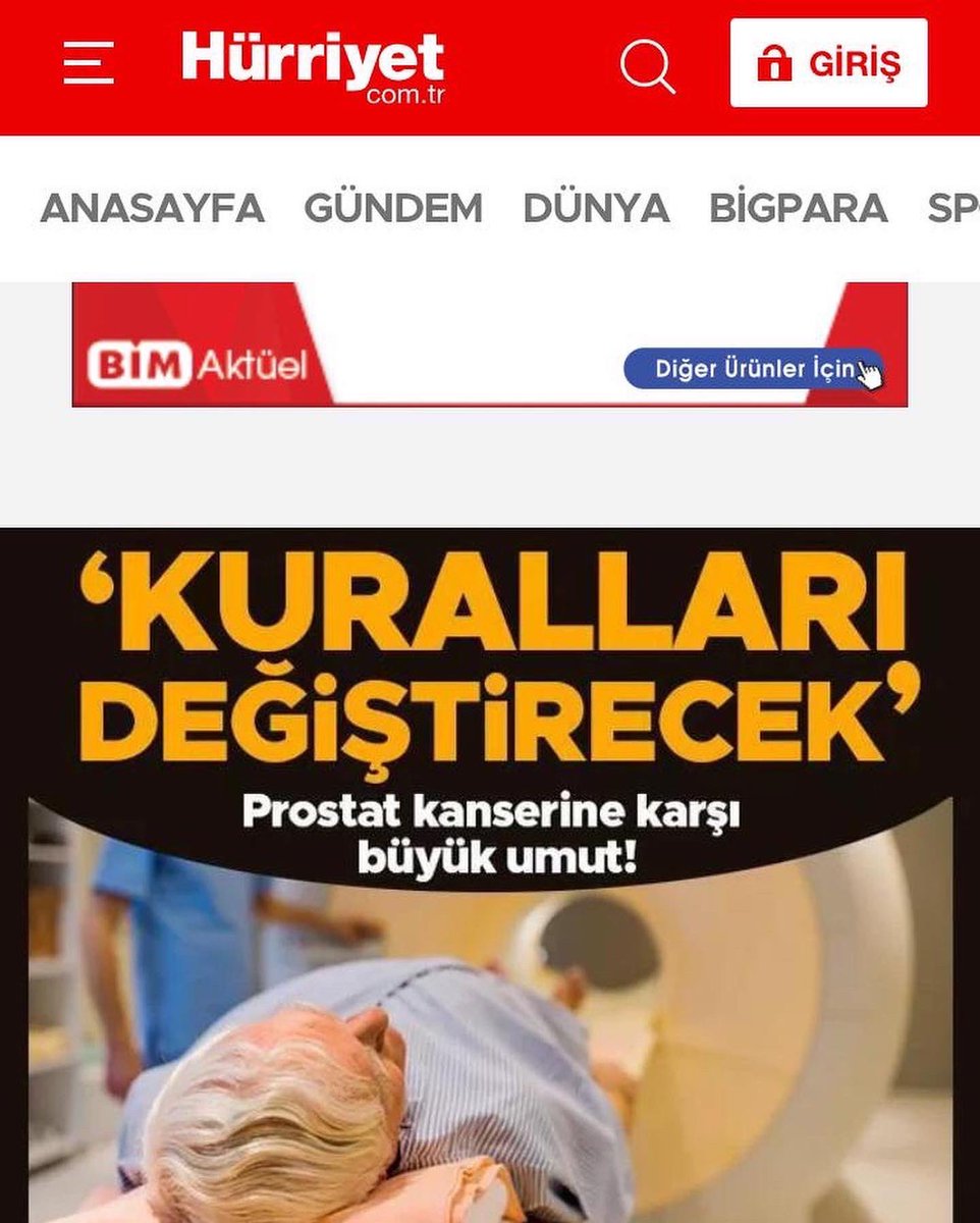 selcukurolog's tweet photo. Prostat kanseri alanında uygulanan başarılı tedavi yöntemi ile ilgili görüşlerimi belirttim. Hastalarımızın faydalanması dileğiyle👍 #prostatkanseri #prostat #nanoknife @Hurriyet @uclh @EauPatient @Uroweb Link;
https://t.co/HbeQpSoSIF https://t.co/0u6YCAKpSQ