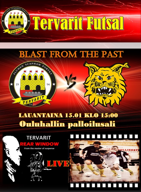 Lauantaina kello 15.00 Oulussa pelataan todellinen klassikko, kun perinteikäs Ilves Futsal saapuu Tervarien vieraaksi. Valitettavasti ottelu joudutaan pelaamaan tyhjälle katsomolle. Löydät alta linkin ennakkoon ja ilmaiseen livelähetykseemme. 
tervarit.fi/index.php?id=3…
#futsalfi