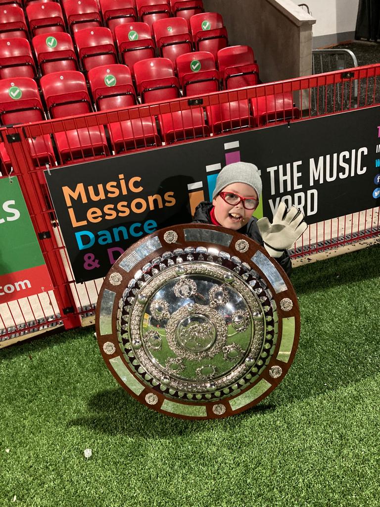 Big congratulations <a href="/larnefc/">Larne Football Club</a> on winning the  County Antrim shield again this year, from us all at The Music Yard 👏👏