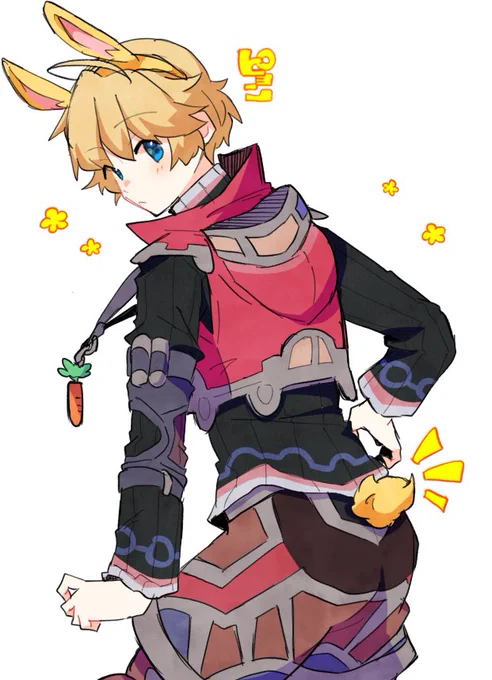 うさ耳しっぽなシュルクくん🐇 