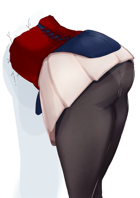 夜露ちゃんvs壁 #アリス・ギア・アイギス #アリスギア #比良坂夜露 #壁尻 https://t.co/hJSKXoj21m 