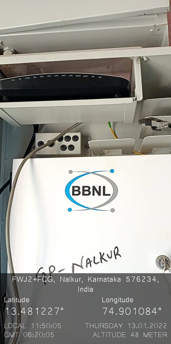 CscUdupi's tweet photo. at Gram Panchaya   NALKUR
Block    UDUPI
District    UDUPI
State Karnataka
Dedicatedly working towards #Bharatnet fiber restoration and maintenance to keep the essential internet connectivity up and working.
#CSCseGRAMSWARA https://t.co/VYll3ET4V6