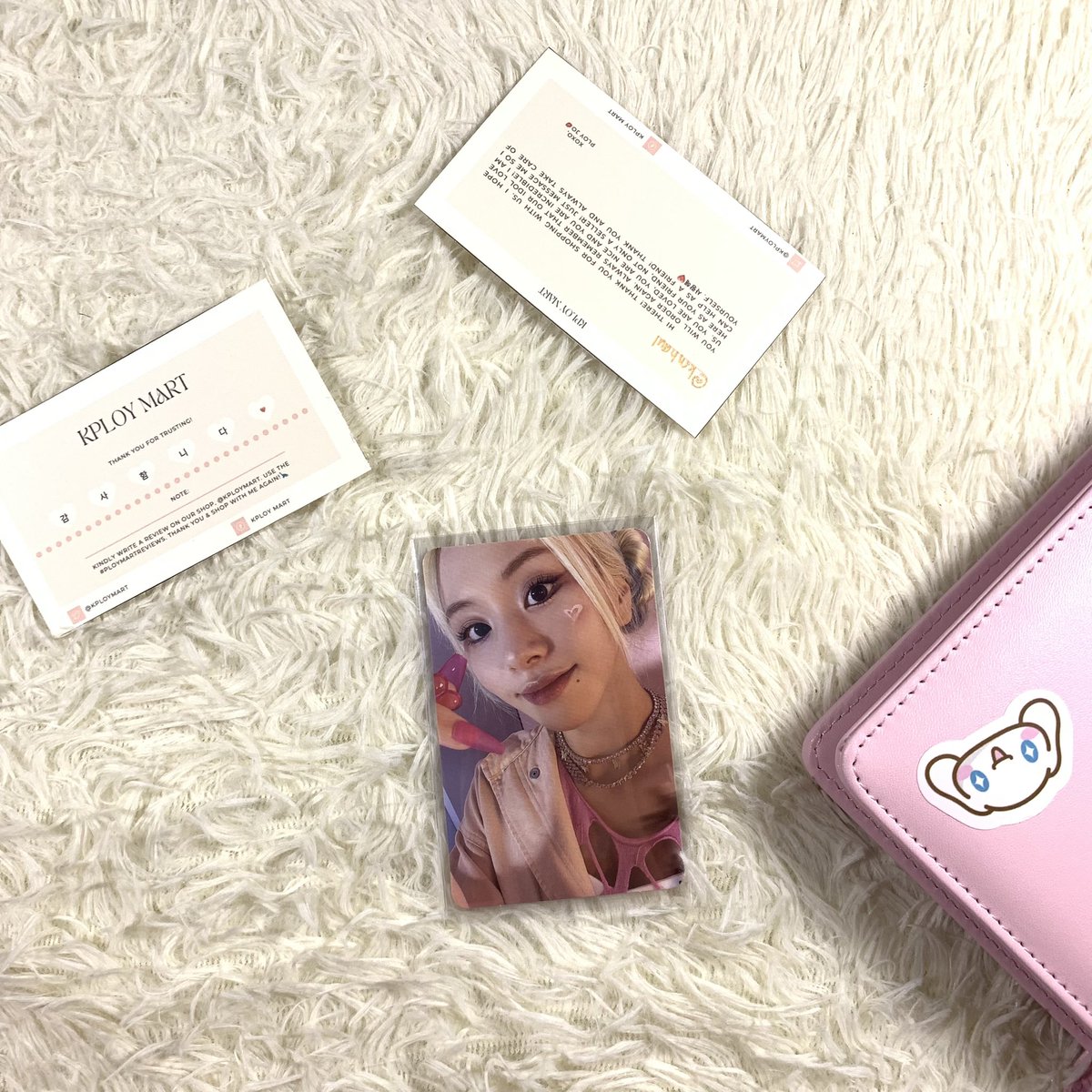 ksnhauI's tweet photo. ʚ #ksmails ! ɞ
. . . chaeyoung finger heart came home!! pls baklang bakla na aq pwede ba ㅠㅠ
tysm for the smooth transaction and for packing chaeng safely <3 @KployMart #ploymartreviews https://t.co/tksi6rTAxS