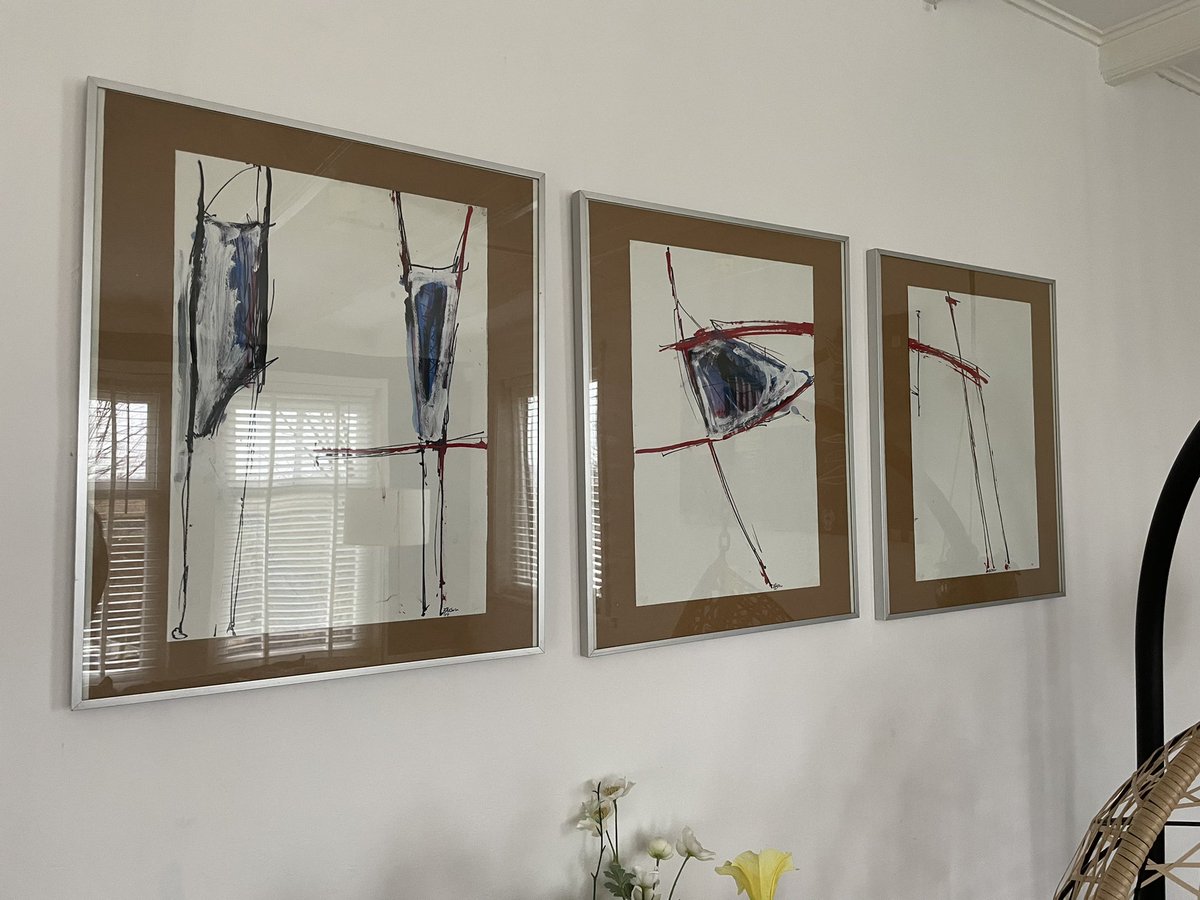 alcedocoenen's tweet photo. @BarJansma @Japked Vooral gaan schilderen, @BarJansma , want mede door jouw vroege werk (1985!) dat bij ons in de woonkamer hangt is thuiswerken nog steeds erg aangenaam ;-) https://t.co/KuC3lte5Yx