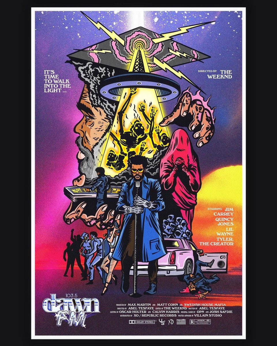 #DawnFm: Cinematic Poster