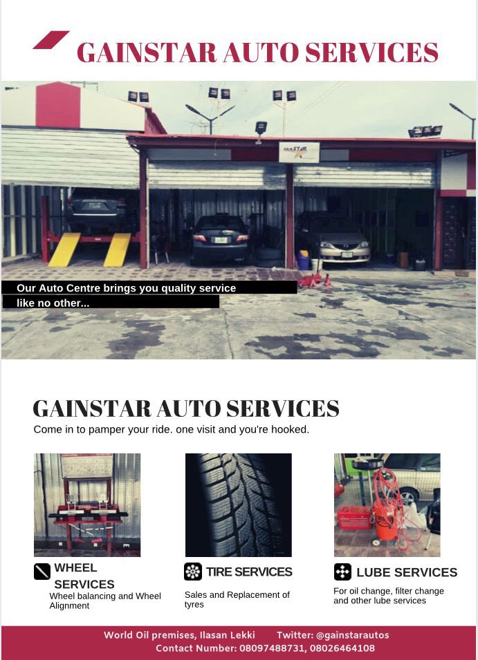 GainstarAutos's tweet photo. We’re located in World oil premises Ilasan Lekki Lagos. Come in and let’s be your preferred #Autocenter https://t.co/MoUUKaq8hs