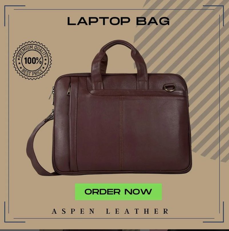 Aspen leather
Latest laptop Bag
.
.
Special offers
Beat Quality
.
.
Grab now

#aspenleather #aspen #leatherproducts #leatherjacket #slingbag #travel #travelbags #lightweightbag #officeaccessories #mensfashion #mensaccessories #womenfashion #womenaccessories