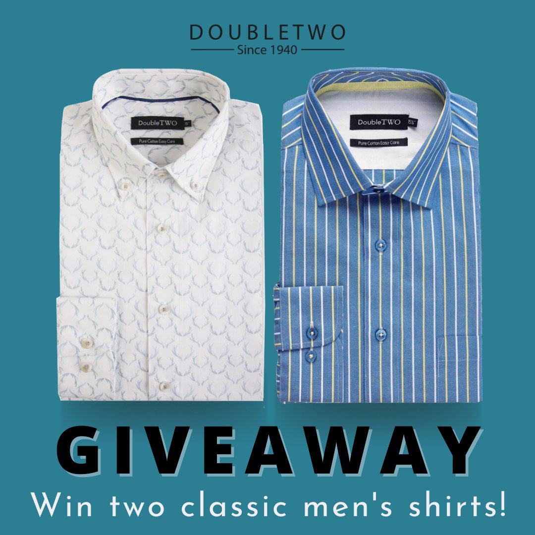 DoubleTWOshirts's tweet photo. We’re brightening up your #BlueMonday with a chance to WIN two of our 100% cotton shirts!
To enter:
👉Like this post
👉Retweet
👉Follow @DoubleTWOshirts
Ends 10am 21/01/22. Winner will be announced same day by this account only. Good luck! #DoubleTWO #giveaway #mondaymotivation https://t.co/MIH7KCqdYQ