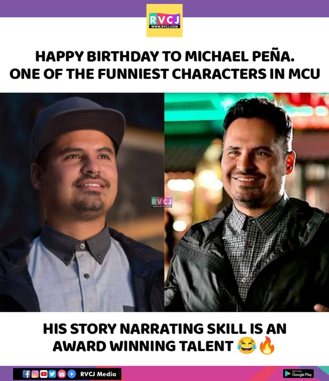 Happy Birthday Michael Peña      