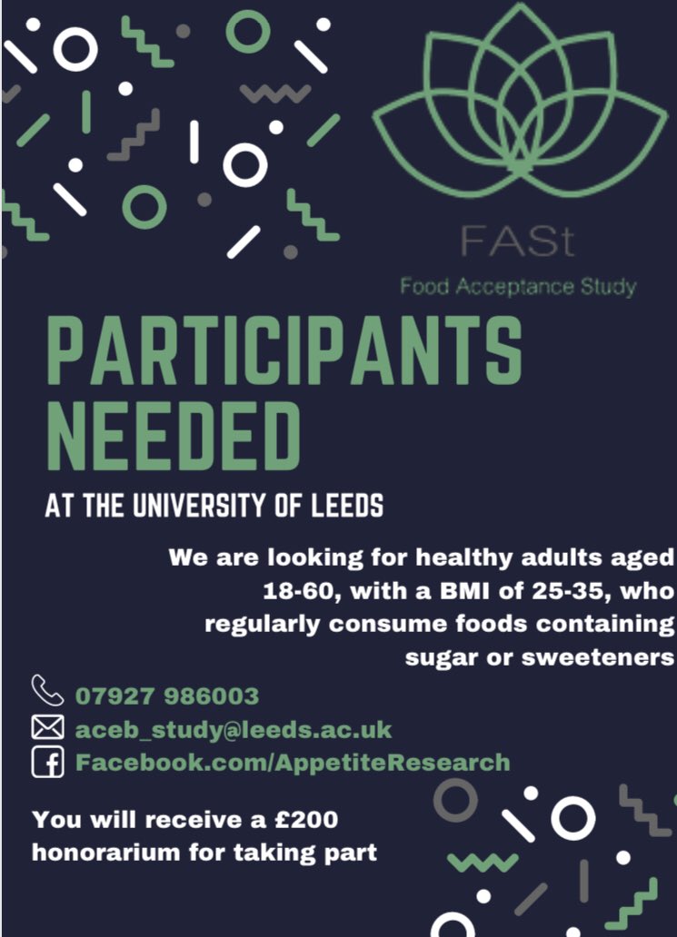 @UniLeedsStaff can you help School of Psychology at Leeds? Research participants urgently needed. £200 for taking part. RTs hugely appreciated 🙂