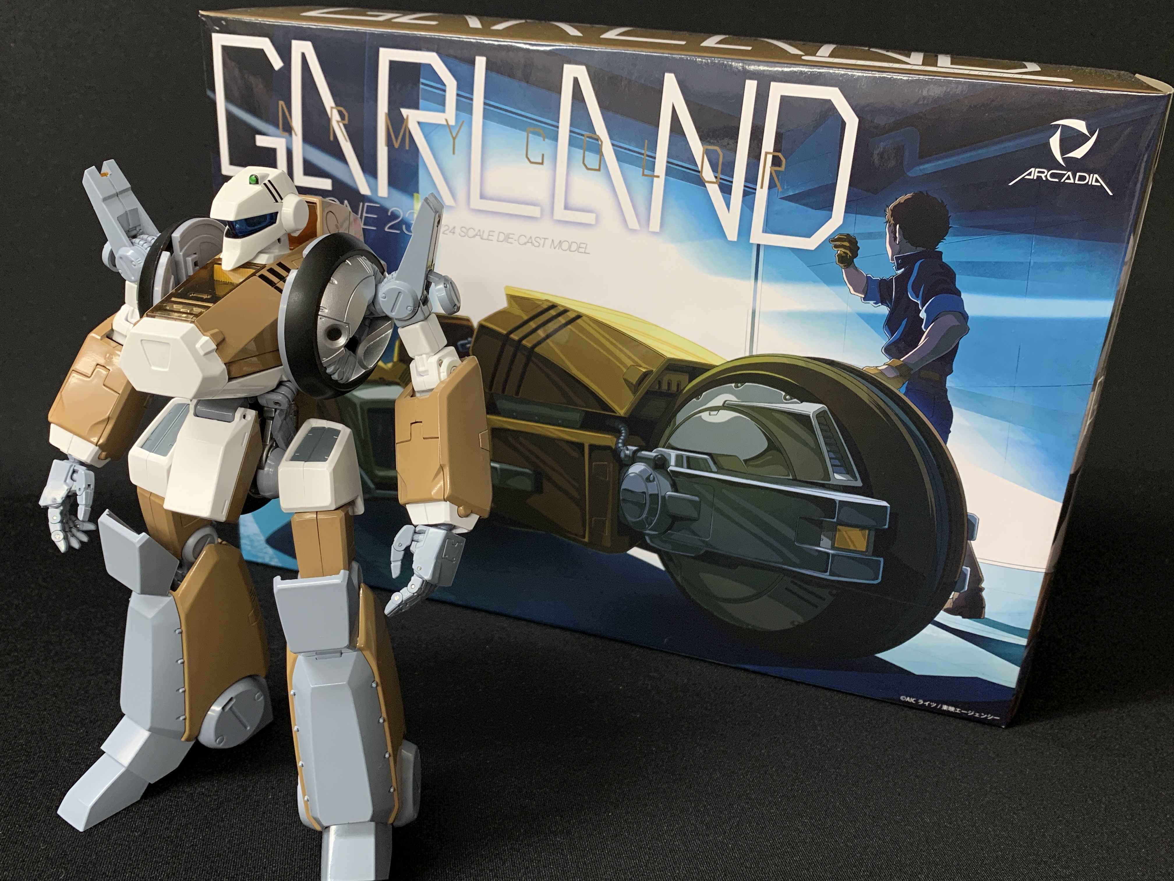 メガゾーン23シリーズ 長き 1/24 可変ガーランド・自治軍カラー