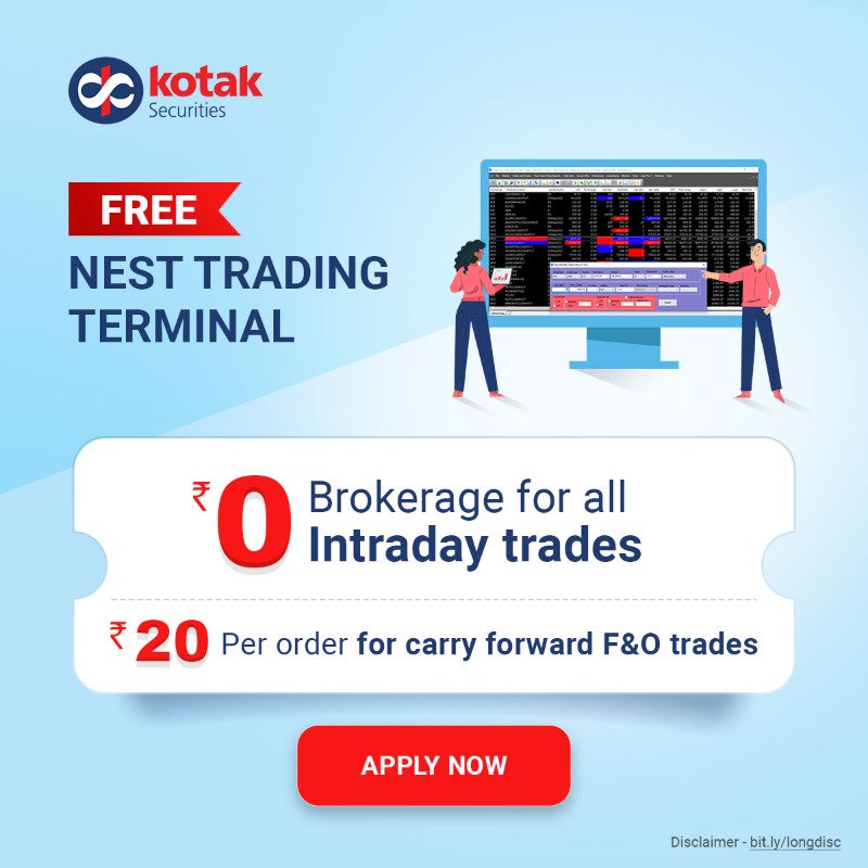 kotakneo's tweet photo. Want to charge up your trading experience? Kotak Securities introduce NEST, a robust &amp; advanced trading platform to help you pick the right investments, totally free of cost. Also, pay zero brokerage on all intraday trades.