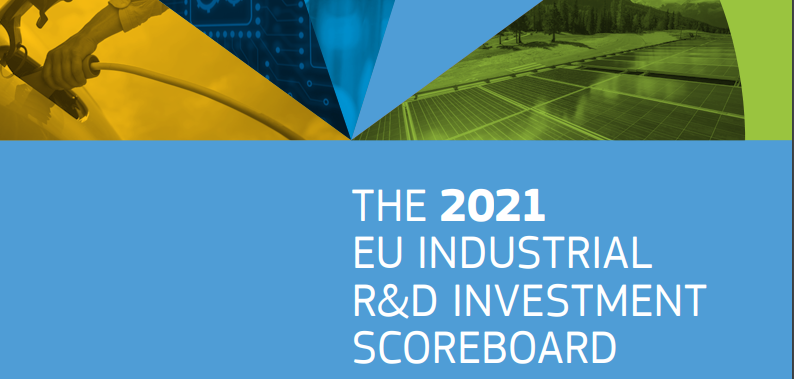 hdhc_gr's tweet photo. The EU Industrial R&amp;D #investment Scoreboard 2021 has been published showing significantly increased R&amp;D investments in ICT and Health industries. 
https://t.co/DblQRVDExh https://t.co/EBn7cKXmvl