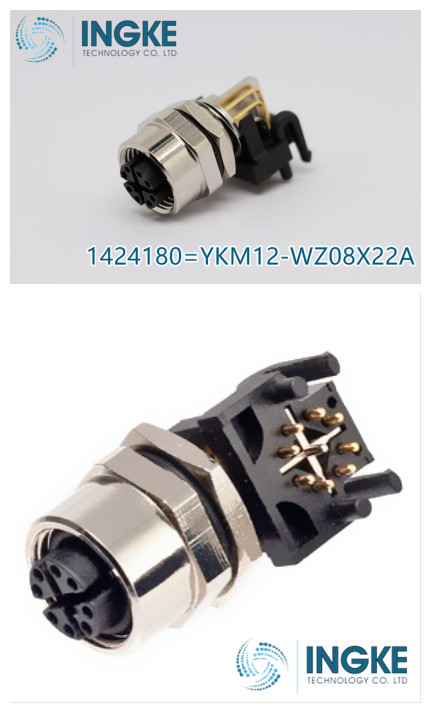 XueScarlet's tweet photo. YKM12-WZ08X22A #M12 #Circular #Connector X-Coded Right Angle #Ethernet Cat6A for #PCB 8Pin
Substitute: MMT471A315-0001 1411964 1424180 1432460 43-03483...
Series: Ethernet M12
Number of Positions: 8
Mounting Type: #Panel Mount, Through Hole, Right Angle https://t.co/QRhUmJn3z6