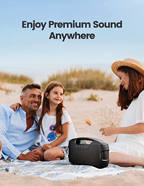 IPX7 Waterproof Bluetooth Speaker, 40W Portable Wireless Speaker, 32H Playtime, Stereo Loud Sound, Deep Bass, Outdoor Speaker with Handle, Bluetooth 5.0, Built-in Mic, Power Bank for Party,  Beach
<a href="/OnlineshipU/">Onlineship USA</a> 
onlineship.us/amazon-us/
#bluetoothspeaker #bluetooth #speaker #music