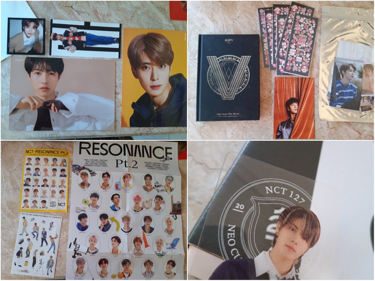 honeygoph's tweet photo. wts nct ph
P20 for random retweeter

- mark haechan taeyong chenle pc &amp; polaroid
- 2021 btsk
- dream unsealed albums

w/ official freebies in 3rd pic + polco stickers.

[see thread for more info]

# hello future neo zone kihno the final round access card noot noot seoul photopack https://t.co/51Nnu1C97y