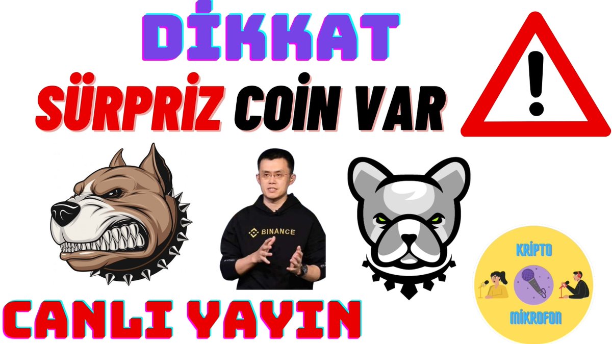 YOUTUBE CANLI YAYINDA SAAT:14.00'DA SÜRPRİZ COİN PAYLAŞACAM. 
SİZLERDEN DESTEK BEKLİYORUM.
HAYDİ KRİPTO-MİKROFONU ÜST SIRALARA TAŞIYALIM.
#MetaVerseFace #ElonMusk #shıb #SHIB #doge #btc #bitcoin #DolarTL #torrent #CANLI #yayın #SHINJA #McC #Coinbase #binance #bitmart