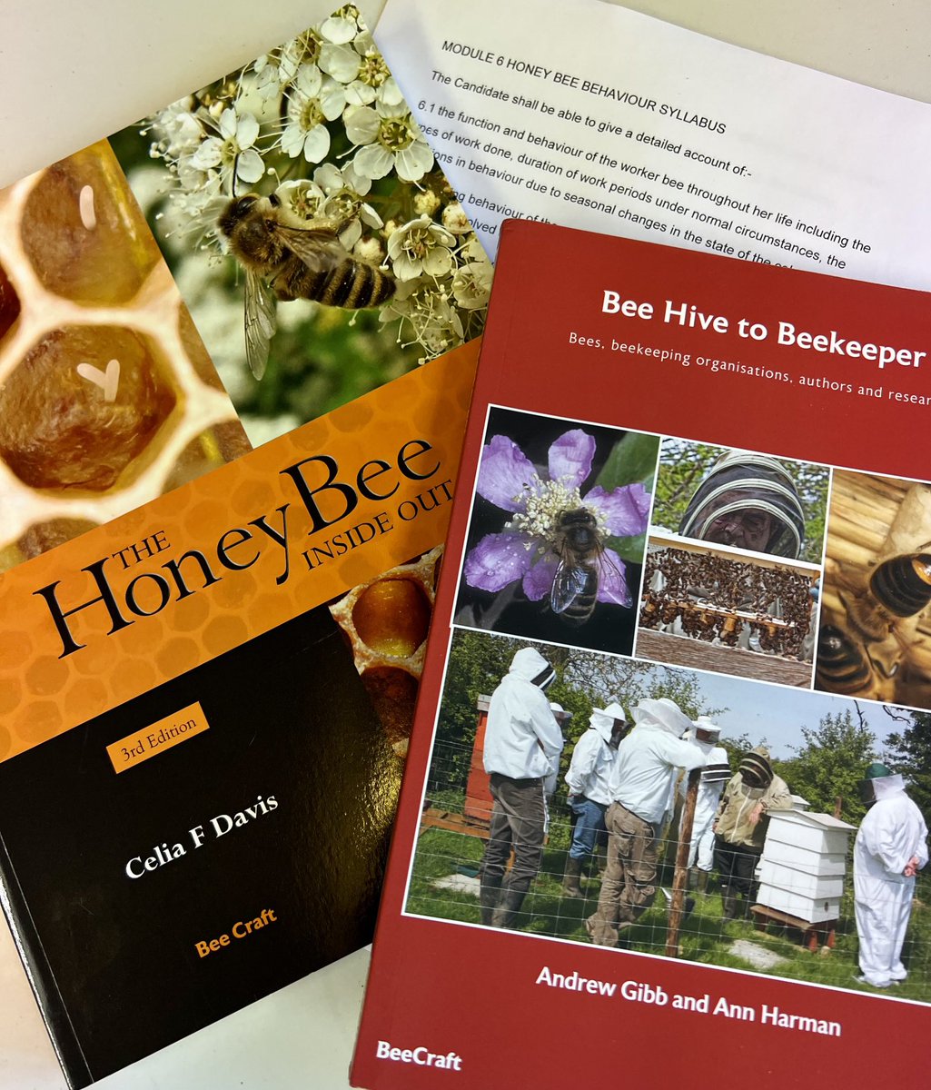 Spurtle_Comb's tweet photo. Look what’s in today’s post! Now I can crack on with ⁦⁦@britishbee⁩ Module 6 – Honey bee behaviour – with ⁦@BeeCraftMag⁩ Celia Davis, Andrew Gibb and Ann Harman by my side. #bees #beekeeping #beekeeper #apiarist #beelearning https://t.co/EYYaRhb8Qi