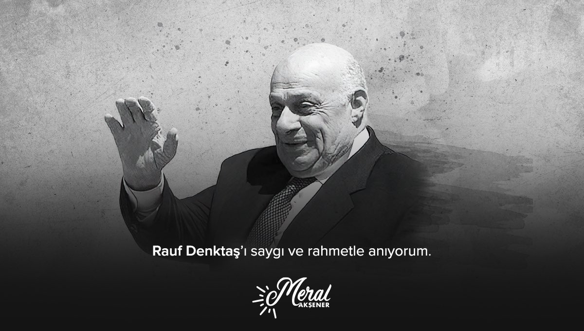 Hayatını Kıbrıs'ın bağımsızlık mücadelesine adayan büyük devlet insanı,

Kuzey Kıbrıs Türk Cumhuriyeti’nin kurucu Cumhurbaşkanı #RaufDenktaş'ı vefatının yıl dönümünde saygı ve rahmetle anıyorum.