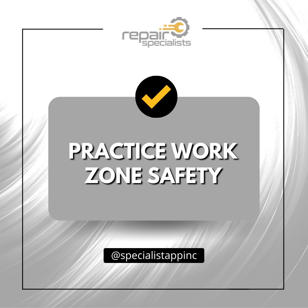 RepairSpeciali2's tweet photo. 🔸Work zones present many hazards, like lane shifts, sudden stops, uneven road surfaces, moving workers and equipment, and confused passenger vehicle drivers. In 2016, 27% of fatal work zone crashes involved at least one large truck compared to only 11% of all fatal crashes. https://t.co/bB9xiYY5kU
