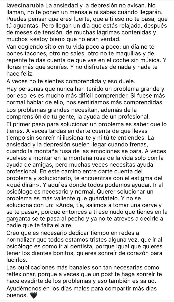 Día Mundial de la Lucha contra la Depresión. 🖤