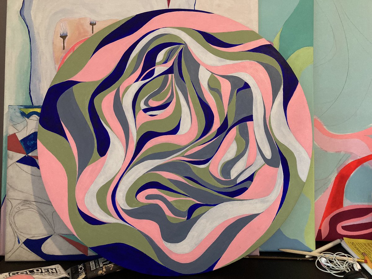 HijackPulse's tweet photo. “In Bloom” 2ftx2ft https://t.co/YSLwuXfyhH