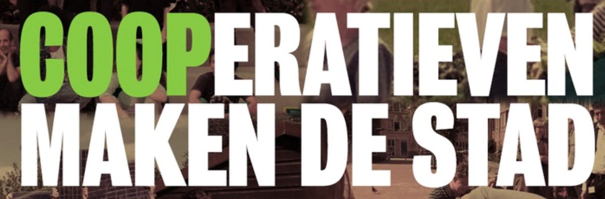 Betaalbare woningen, energie, buurtzorg, voedsel, groen … overal zetten burgers zich in voor hun wijk, stad of gemeenschap. Coöperatieven maken de stad! 💪

Praat mee, denk mee, doe mee! ma 17 jan: dezwijger.nl/programma/coop…

#amsterdam #cooperatieven #wonen #energie #zorg #voedsel