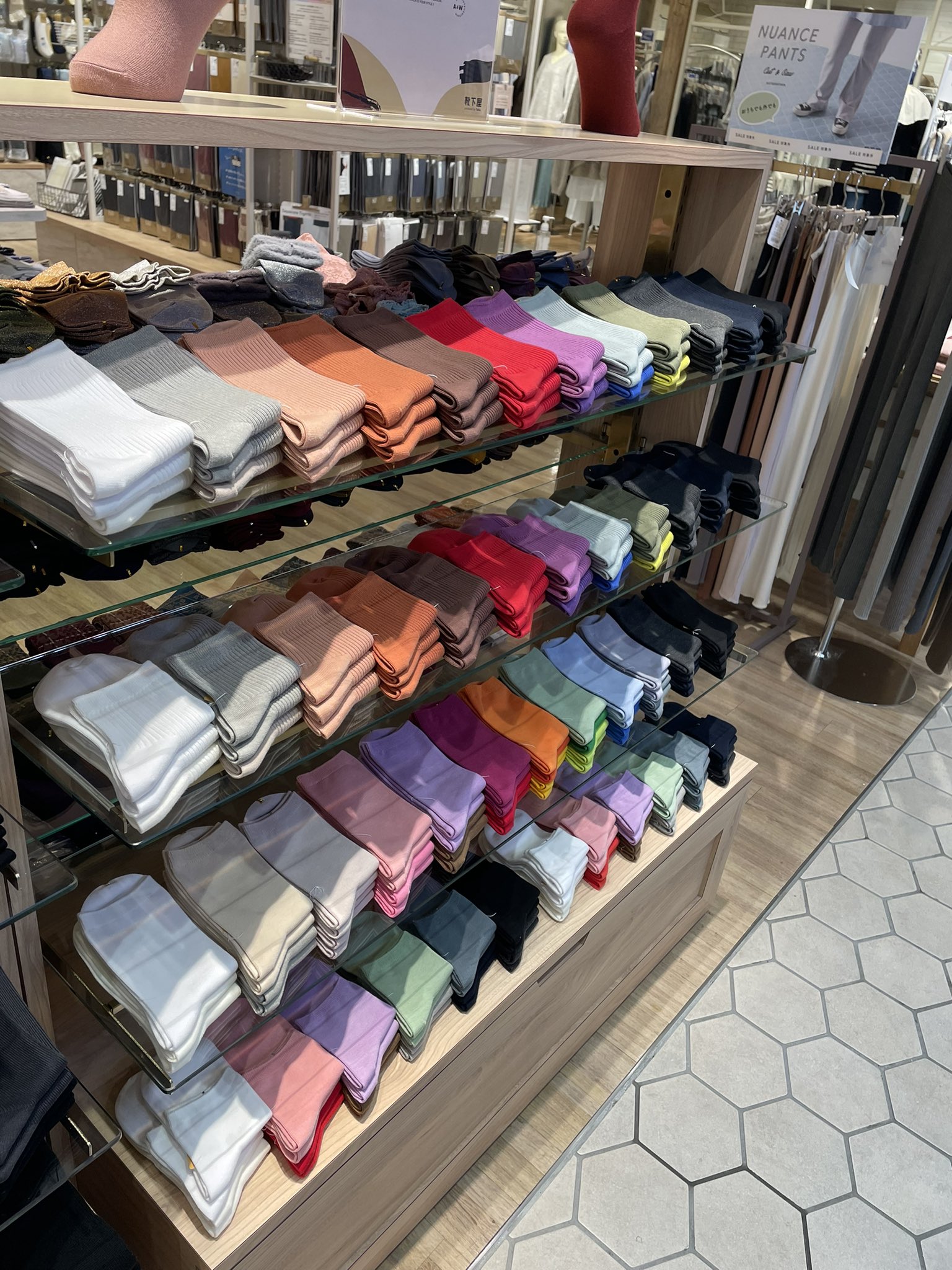 靴下屋 ルミネ有楽町店 K Yurakucho Twitter