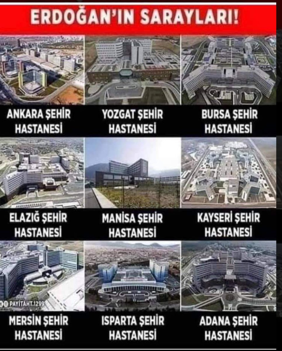 REİS,in yaptığı saraylar sen nerde gördün size kalsak daha sıra beklerken ölmüştü millet CHP bu millette zulüm etmekden başka ne yapmış