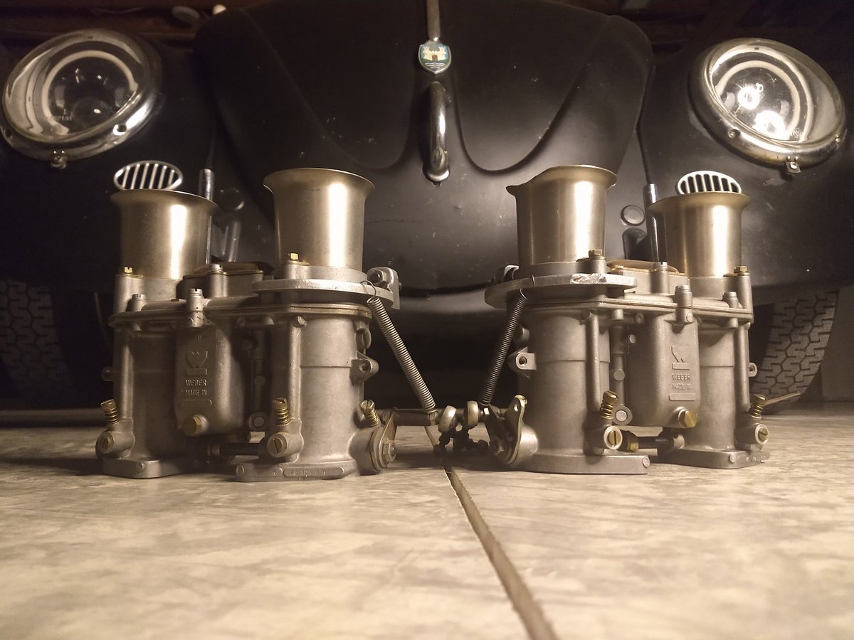 ddk56vw's tweet photo. There's nothing better than the sound of twin 48mm Weber IDA's https://t.co/EY3OhY1KMG