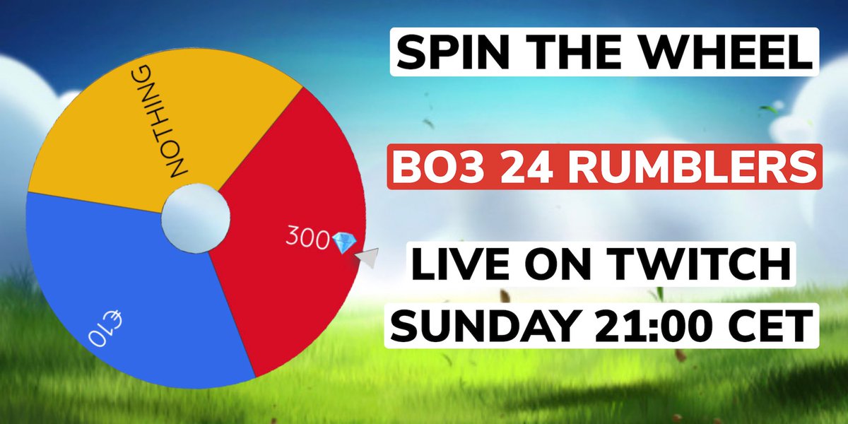 8 PLAYERS WILL BATTLE IT OUT ON <a href="/RumbleStars/">Rumble Stars Football ⚽️</a> to spin the wheel